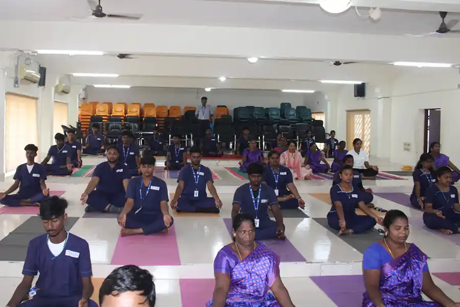 10th International Yoga Day, AV Campus