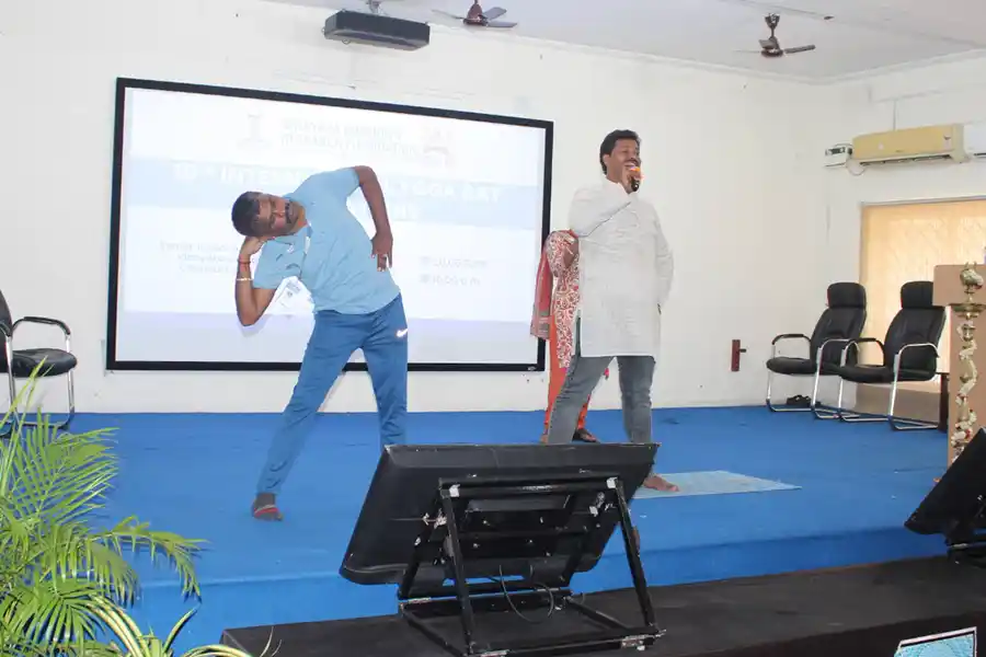 10th International Yoga Day, AV Campus