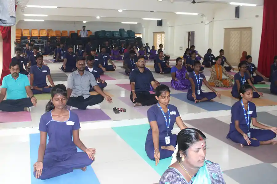 10th International Yoga Day, AV Campus