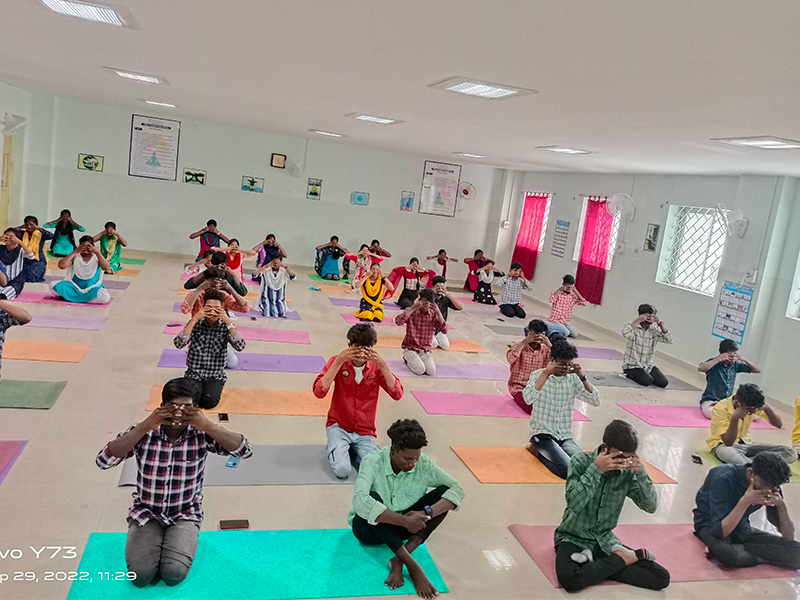 Yoga Practice, AV Campus